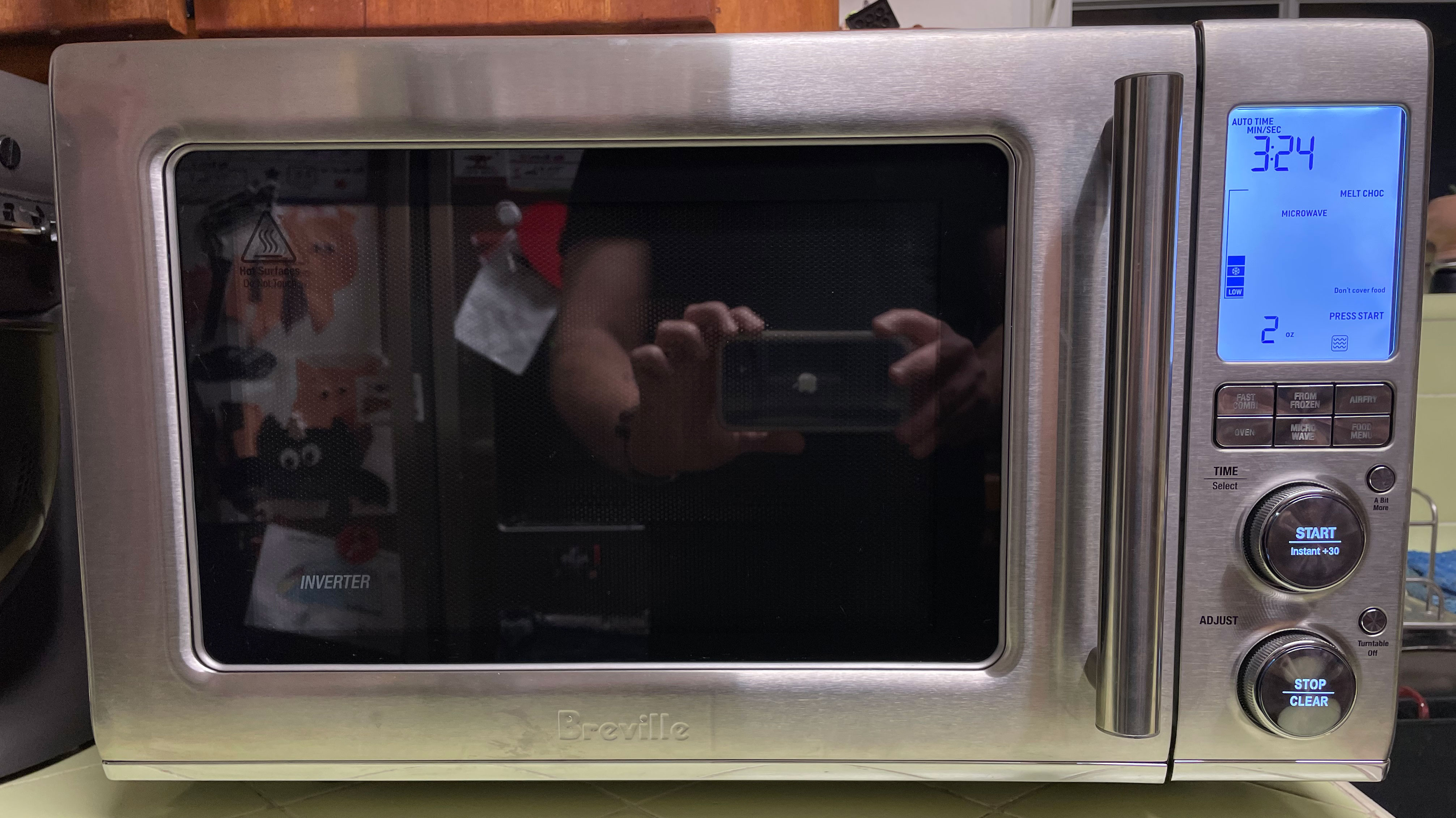Image shows the Breville Combi Wave 3-in-1.