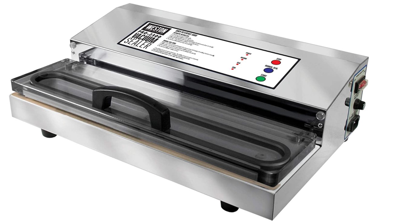 Best vacuum food sealers: Weston Pro 2300 professional vacuum food sealer