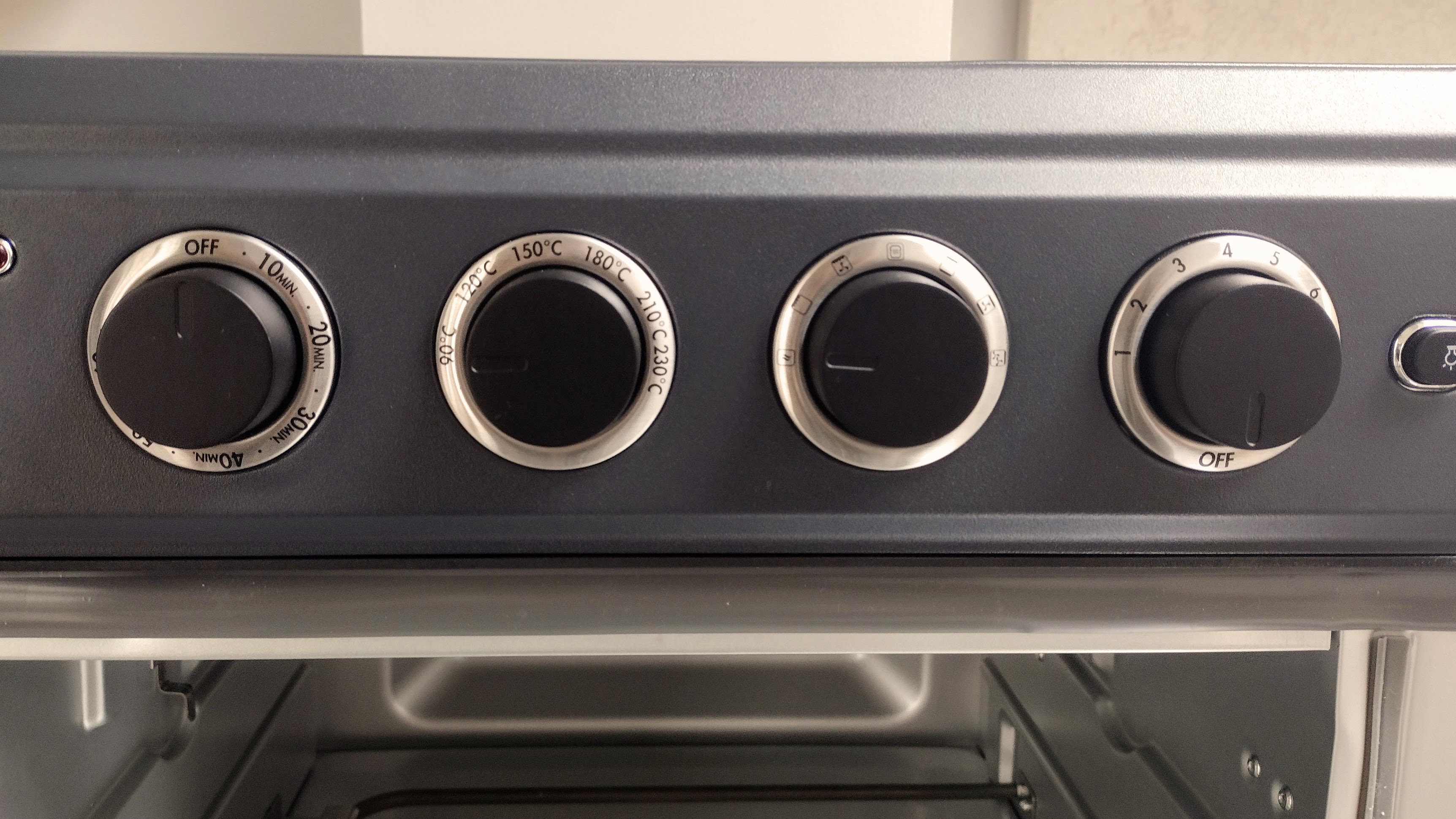 Cuisinart TOA-60 Air Fryer being tested in writer's home